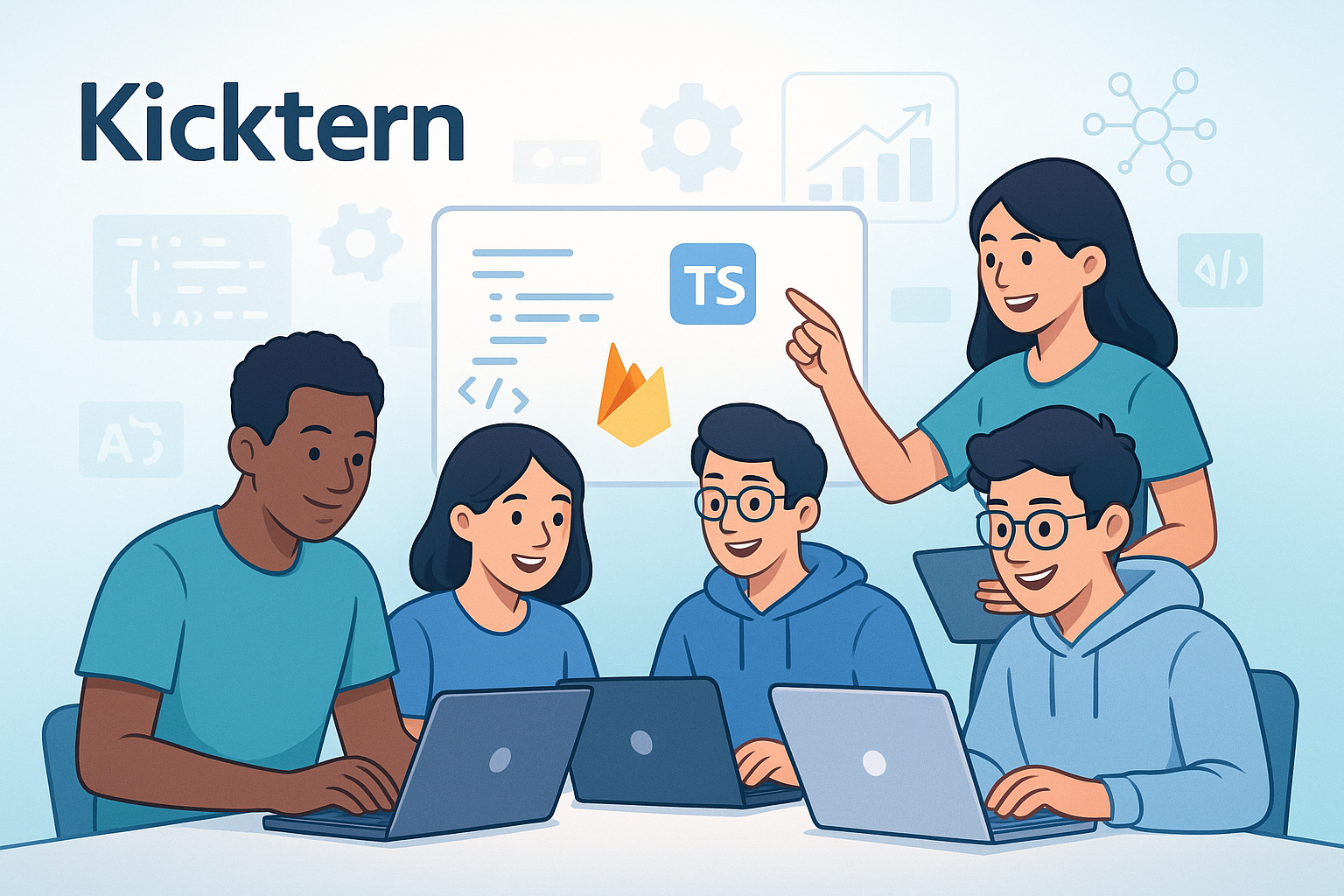 Mentorship and Career Growth Illustration